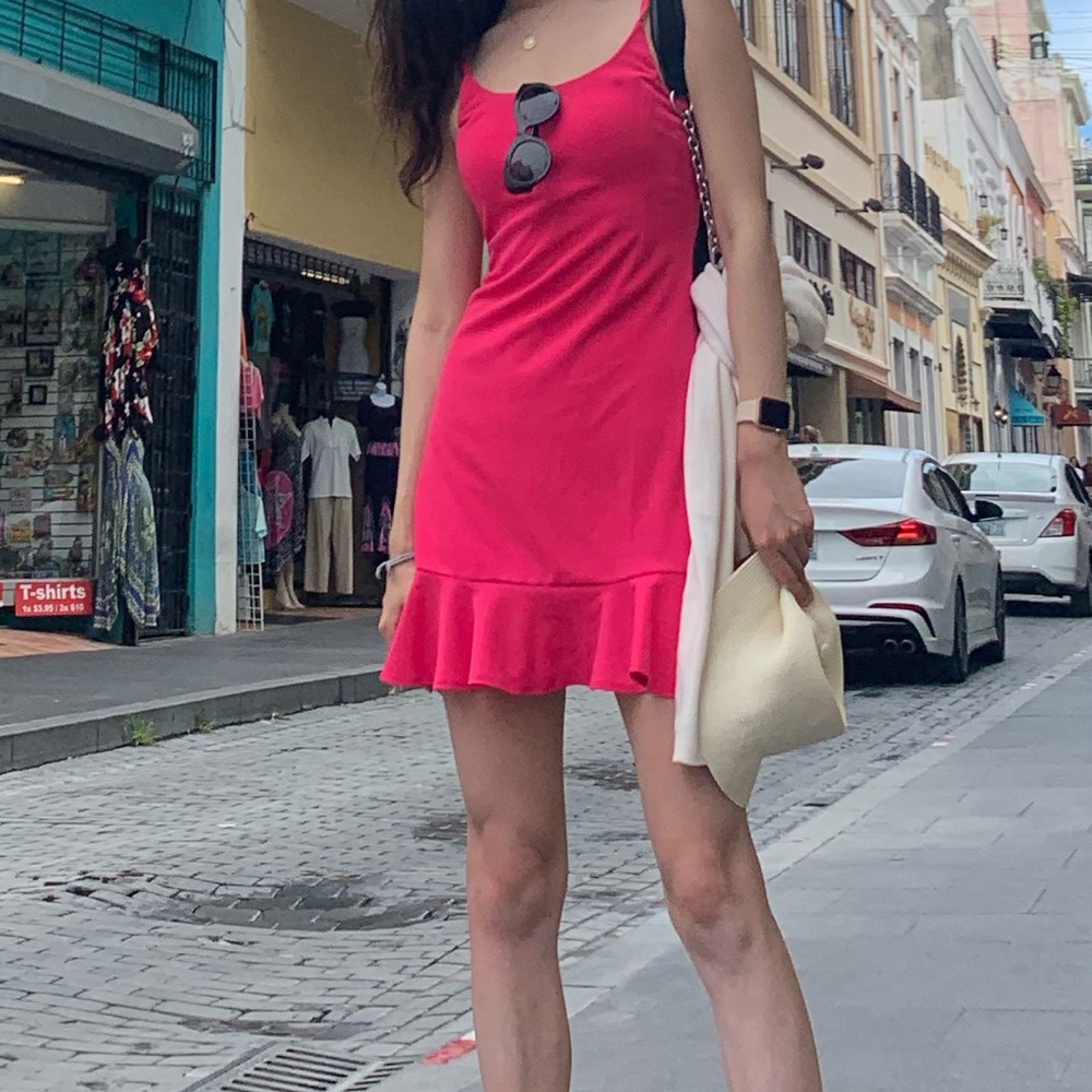 Pink dress